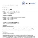Screenshot - PDF generatie van de nieuwsbrief