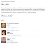 Screenshot - Organisatie overzicht